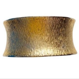 Golden Clasp Cuff Bracelet